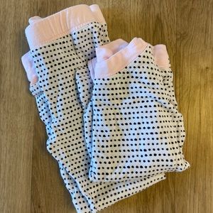 Little sleepies pink polka dot, 18-24 mos